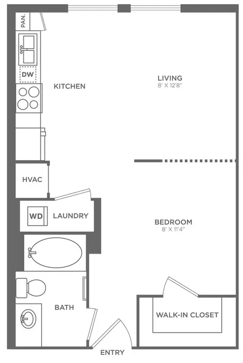 Floor plan Warhol-593894
