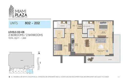 Floor plan Unit 2 Podium