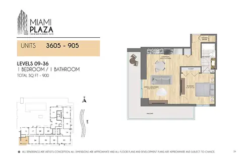 Floor plan Unit 5