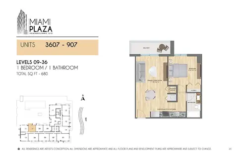 Floor plan Unit 7