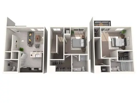 Floor plan Gran Corona, 2 beds · 2 baths · 1,494 sf