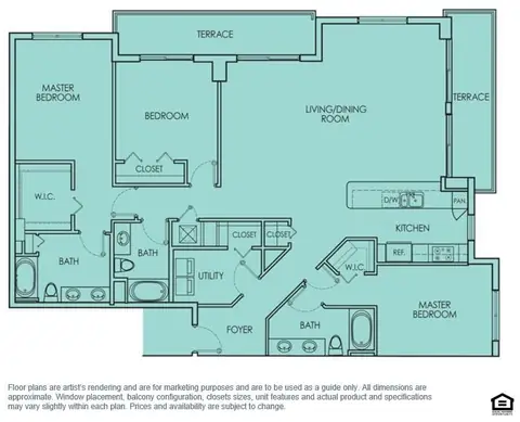 Floor plan C1