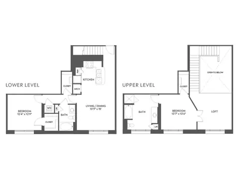 Floor plan C9aT, 2 beds · 2 baths · 1,599 sf