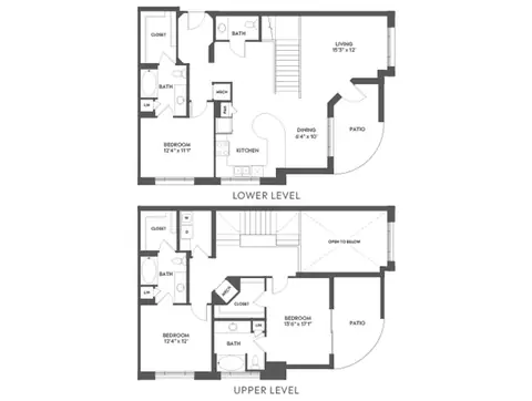 Floor plan D13T, 3 beds · 3.5 baths · 2,234 sf