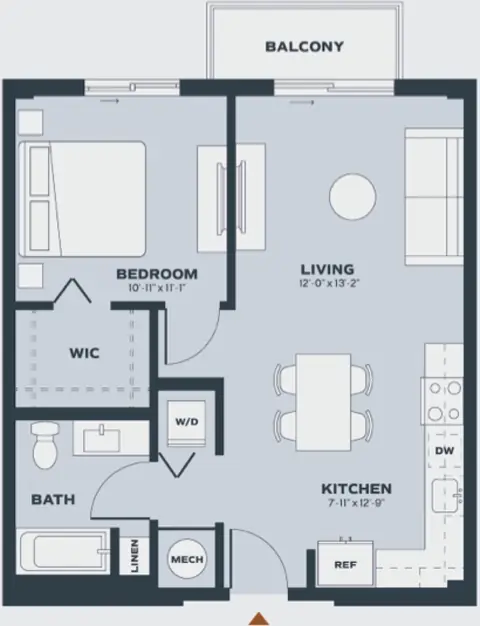 Floor plan A1B1