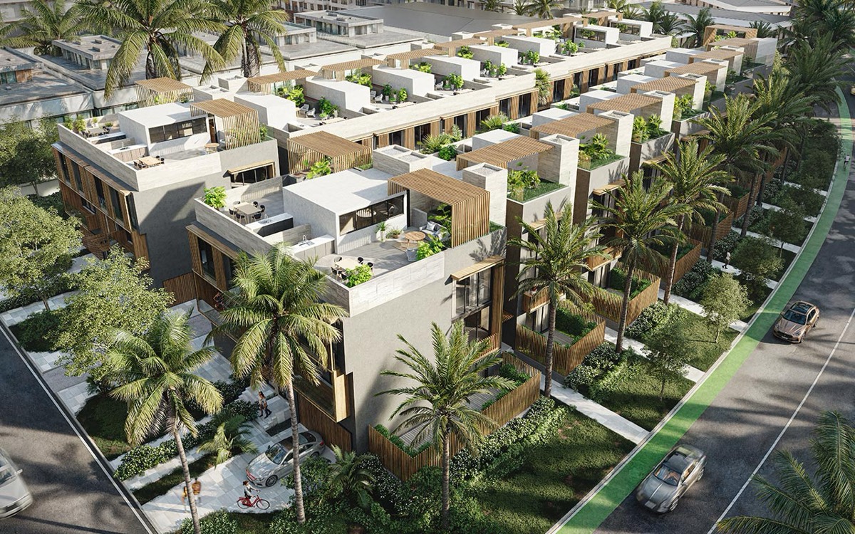 Bay Villas, render 2