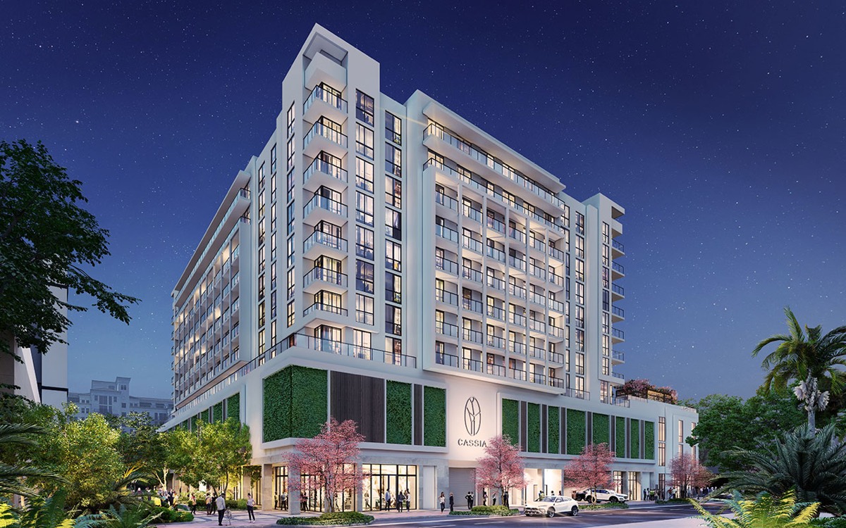 Cassia The Residences at Coral Gables, render 2
