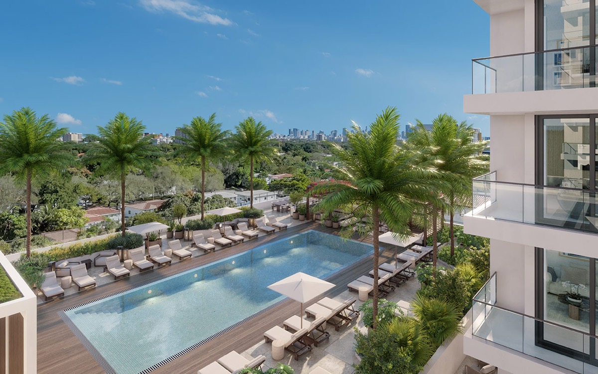 Cassia The Residences at Coral Gables, render 5