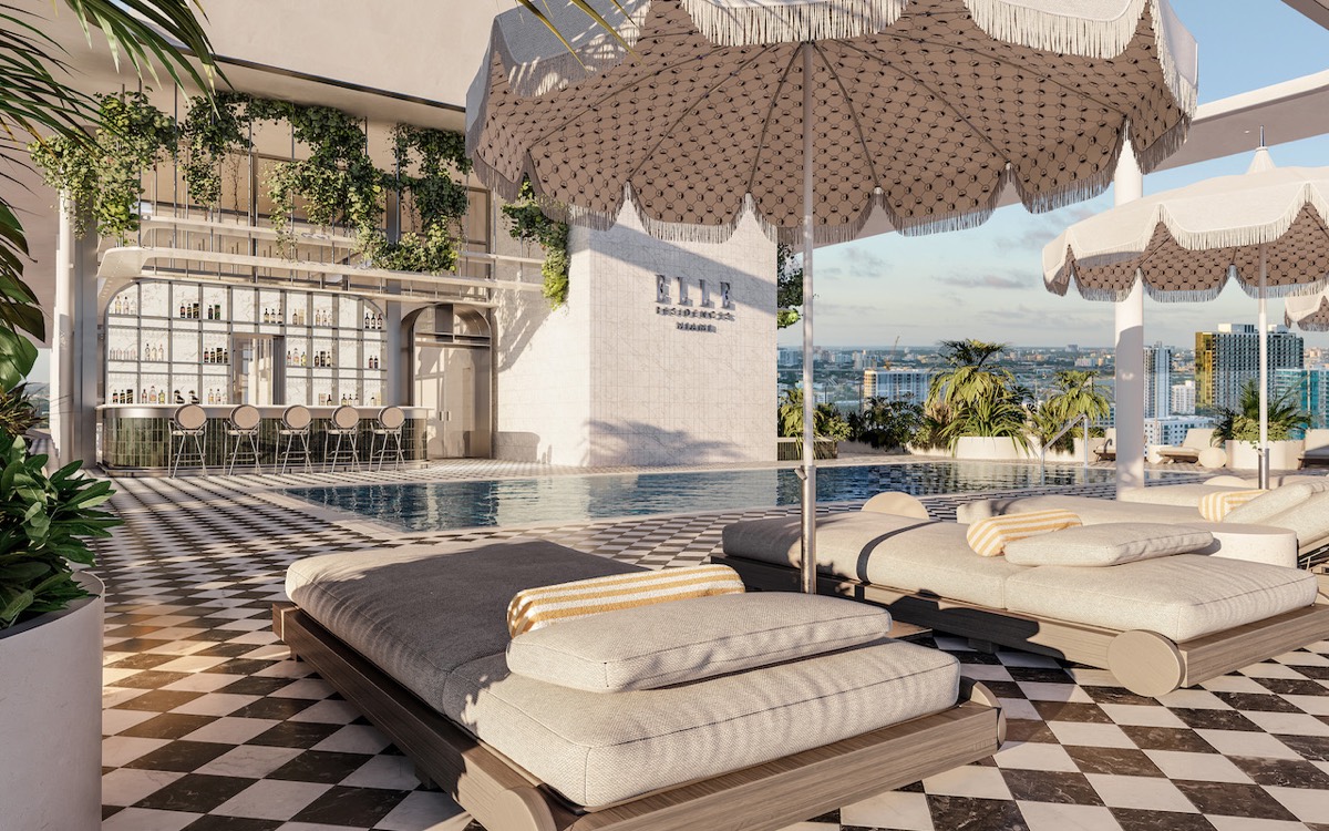 ELLE Residences Miami, render 2