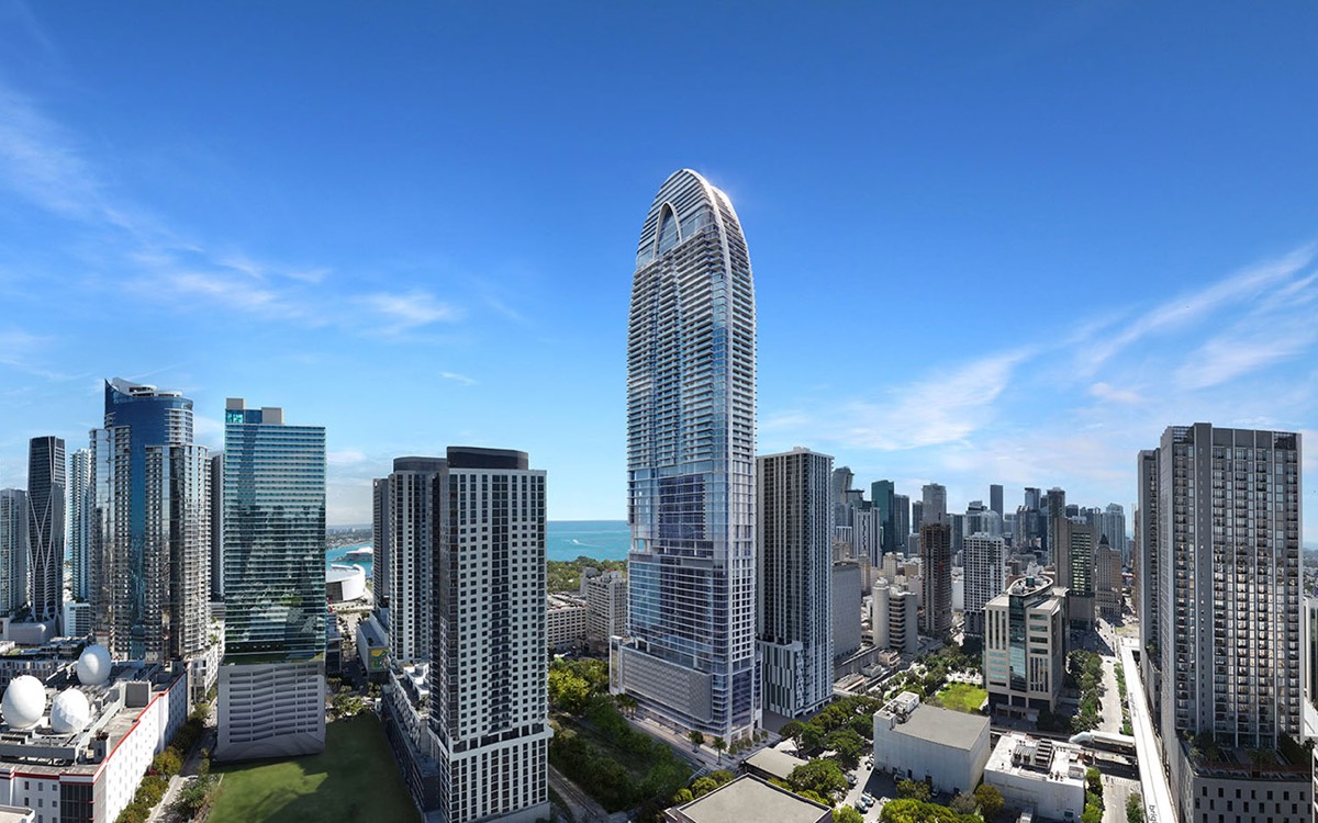 Okan Tower, render 2