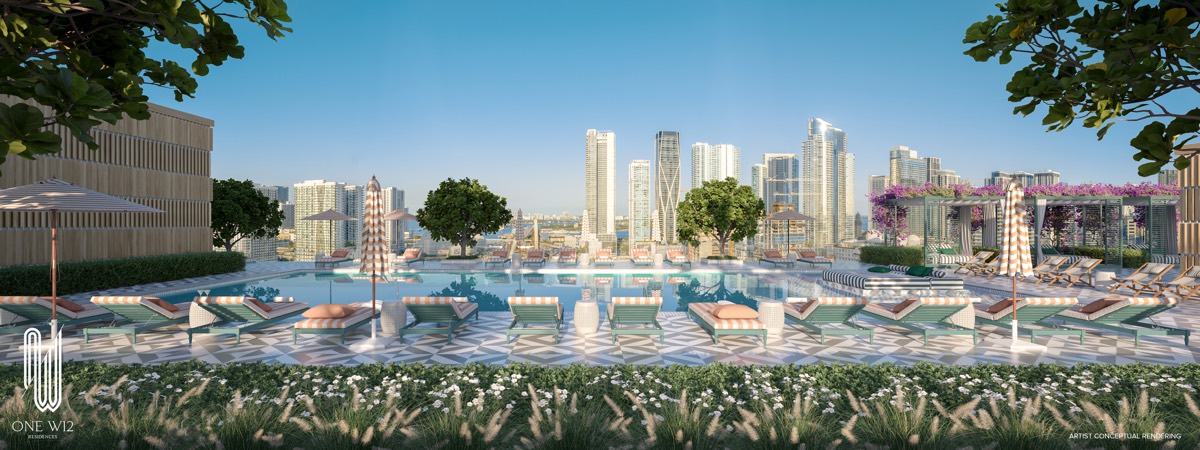 One West Twelve Residences, render 4