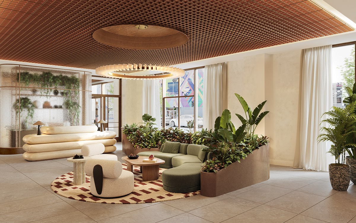 The Cloud One Hotel & Residences Wynwood, render 2