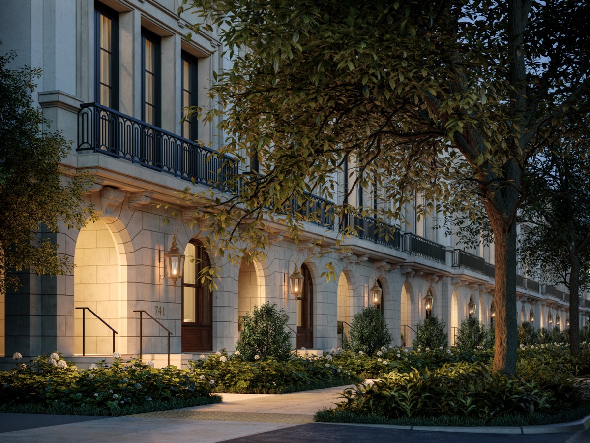 The George, render 4