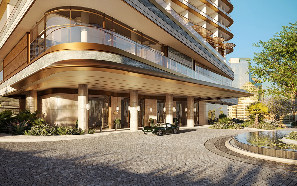 The Residences at Mandarin Oriental, Miami North Tower, render 2