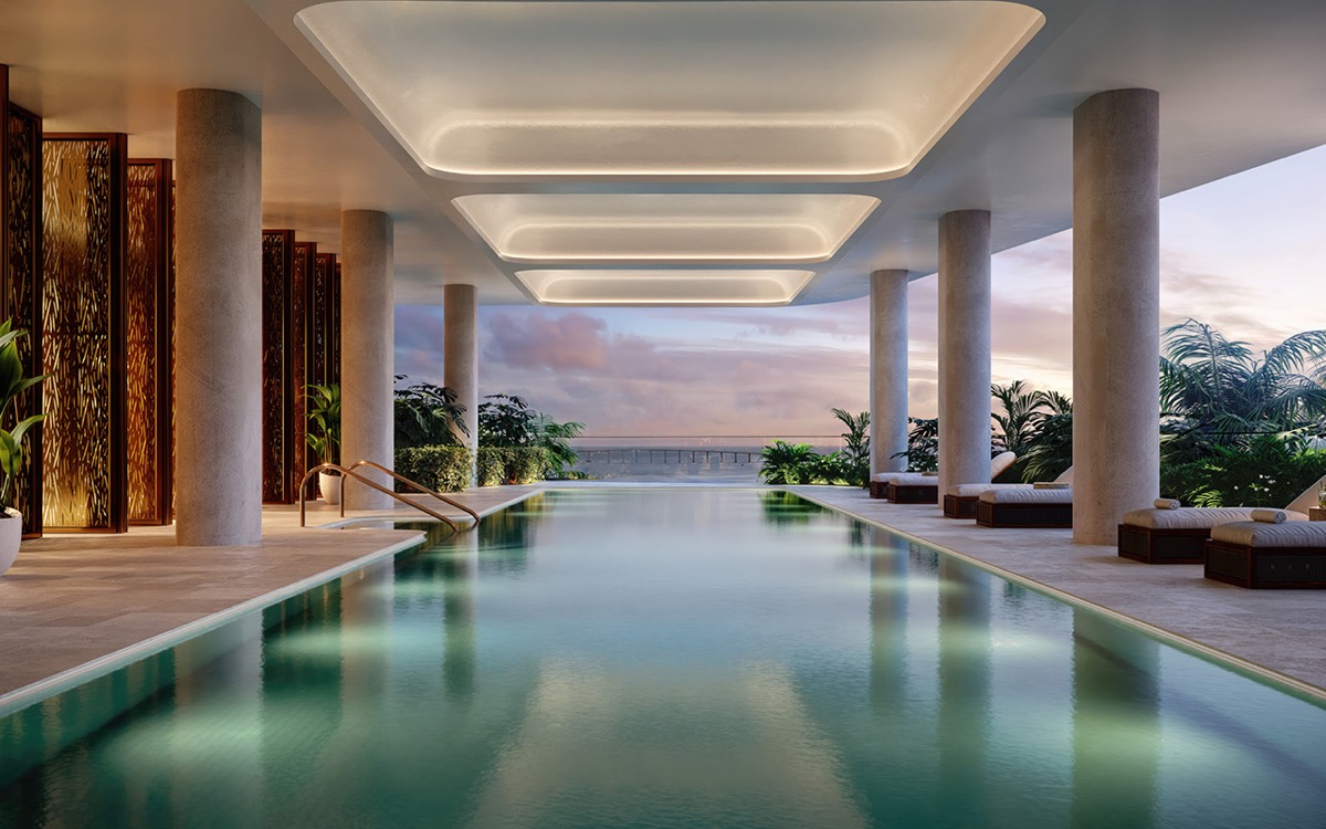 The Residences at Mandarin Oriental, Miami North Tower, render 5