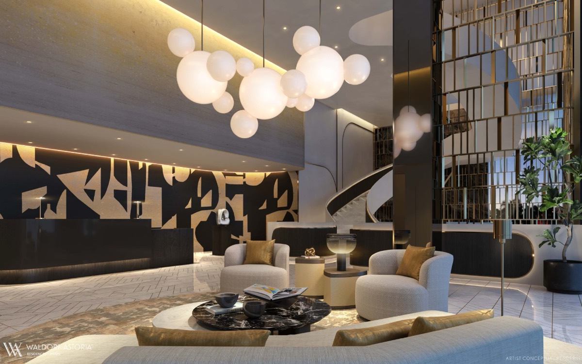 Waldorf Astoria Residences Miami, render 5
